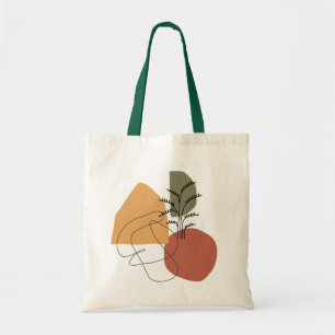 Geometrical, Abstract, Minimal, Modern, Pastel Tot Tote Bag