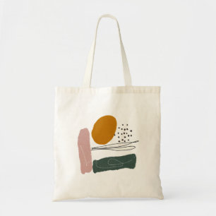 Geometrical,abstract,minimal,modern,pastel, Tote Bag