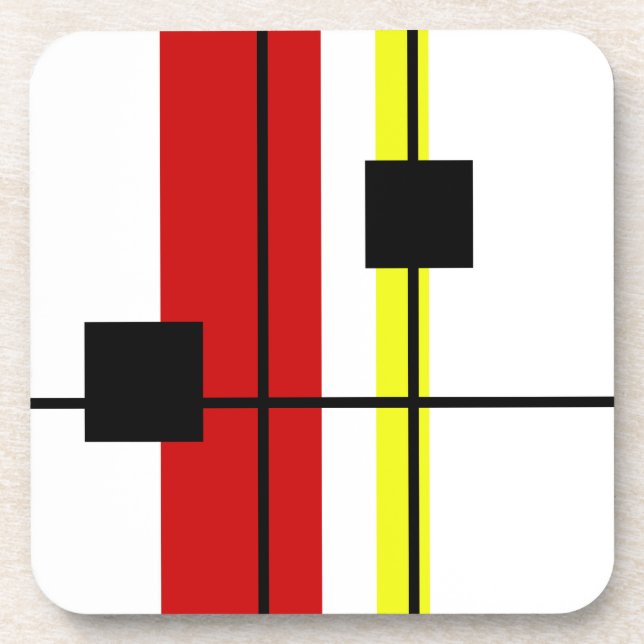 Geometrical design coaster (Front)