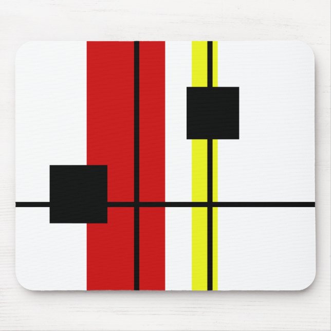 Geometrical design mouse mat (Front)