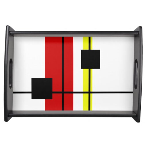 Image of Geometrical design Serving Tray
