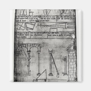 Geometrical figures for construction magnet