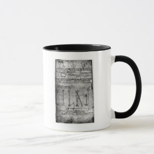 Geometrical figures for construction mug