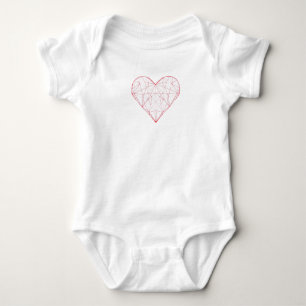 Geometrical Heart - Bodysuits & One-Pieces