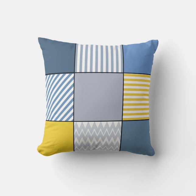 Geometrical Pattern Cushion (Front)