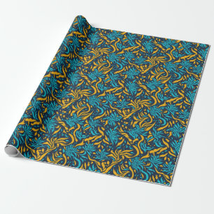 Geometrical pattern wrapping paper