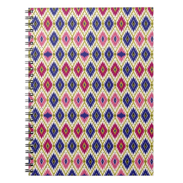 Geometrical Patterns: Traditional Textile Illustra Notebook (Front)