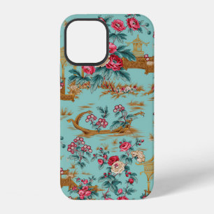 geometrical pattrens. Modern and stylish. Vintage iPhone 12 Case