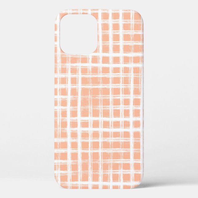 Geometrical Pink Lines: Seamless Raster Case-Mate iPhone Case (Back)