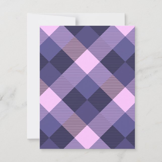 Geometrical Square Abstraction 14 Card (Front)