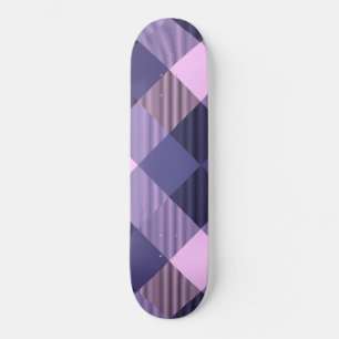 Geometrical Square Abstraction 14 Skateboard