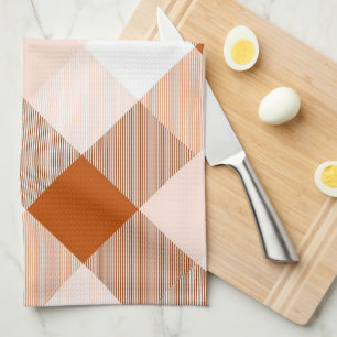 Geometrical Square Abstraction 16 Tea Towel