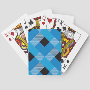 Geometrical Square Abstraction 3 Playing Cards