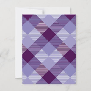 Geometrical Square Abstraction 4 Card