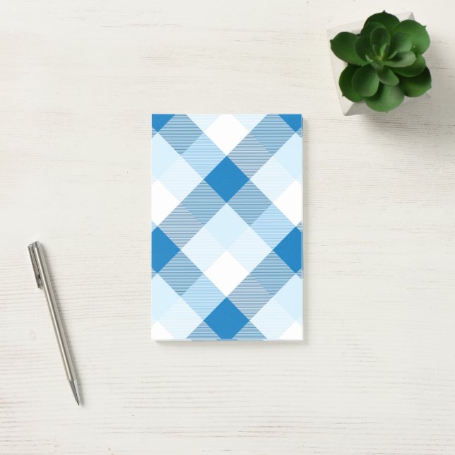 Geometrical Square Abstraction 6 Post-it Notes (Office)