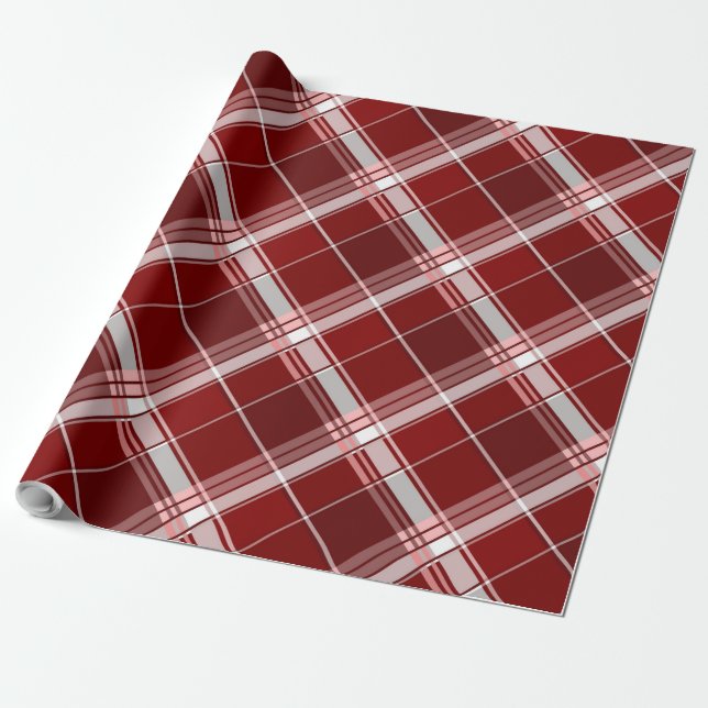 Geometrical Square Abstraction 7 Wrapping Paper (Unrolled)