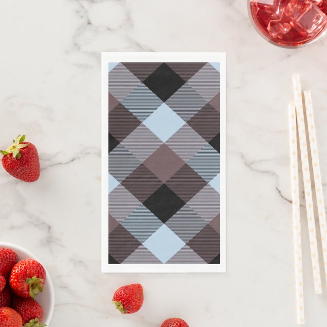 Geometrical Square Abstraction 8 Napkin (Insitu)