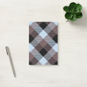 Geometrical Square Abstraction 8 Post-it Notes