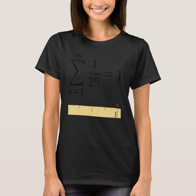 Geometrical Sum Cool Notion Of Math And Science 2 T-Shirt (Front)