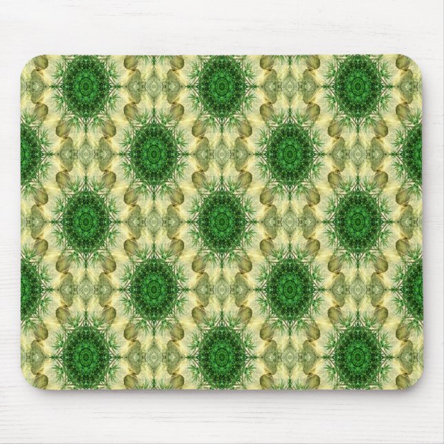 Geometrically Canna... Mouse Mat (Front)