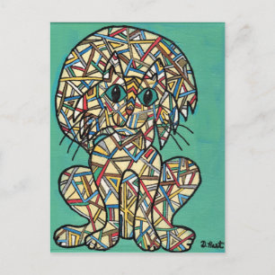 Geometricat 5 postcard