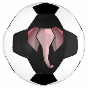 Geometrics Elephant Head  Football