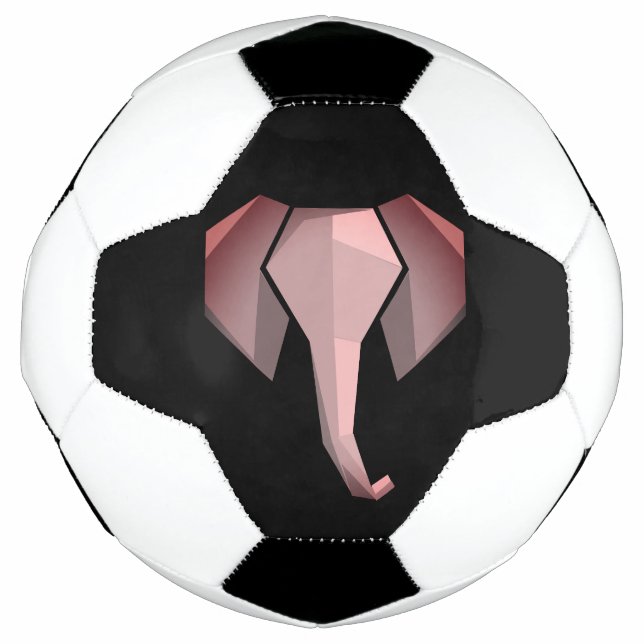 Geometrics Elephant Head  Football (Front)