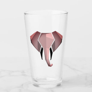 Geometrics Elephant Head Glass
