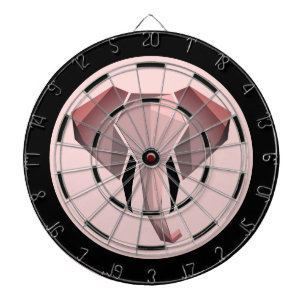 Geometrics Elephant Head Regulation Dartboard