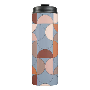 Geometry artwork: minimalistic Scandinavian style. Thermal Tumbler