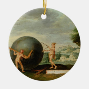 Geometry Ceramic Tree Decoration