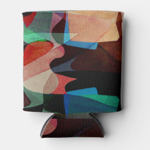 Geometry Classic: Textured Pattern Design. Can Cooler