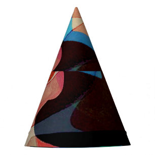 Geometry Classic: Textured Pattern Design. Party Hat