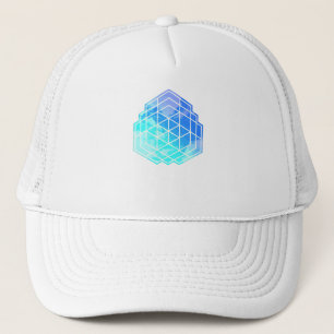 Geometry Clouds Trucker Hat