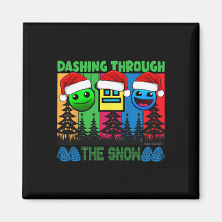 Geometry Dashing Through The Snow Sleep Dash Game  Magnet