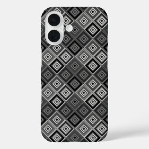 Geometry ethnic patchwork iPhone 16 case