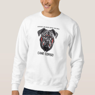 Geometry has never looked this fierce - Cane Corso Sweatshirt