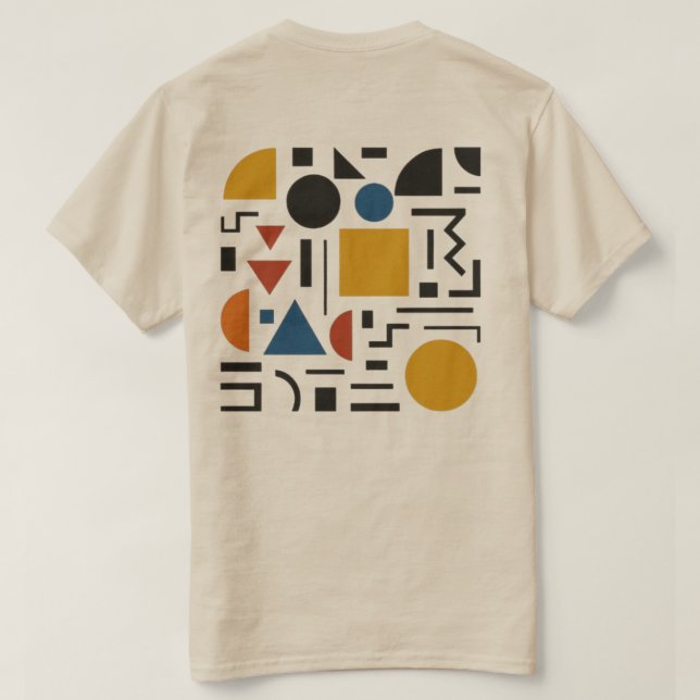 Geometry in Celebration T-Shirt (Design Back)