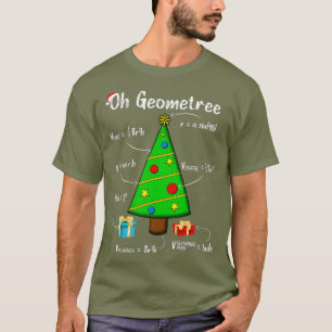 Geometry Math Science Teacher Christmas 2020 Oh T-Shirt