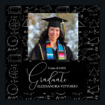 Geometry Mathematic Graduation Photo Poster<br><div class="desc">Geometry Professional Wrapping Paper Sheets are a great way to add a touch of sophistication and elegance to any gift-giving occasion. These high-quality wrapping paper sheets feature intricate geometric designs in various colours, making them perfect for creating unique and stylish gifts. The design options range from simple shapes such as...</div>