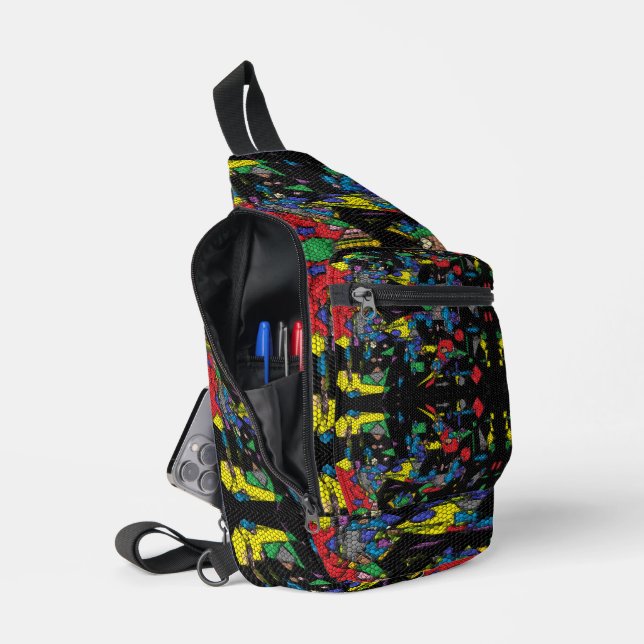 Geometry Mechanism  Sling Bag (Open)