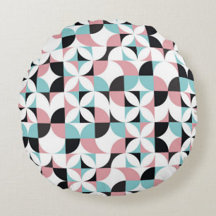 Geometry minimalistic seamless pattern round cushion