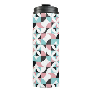 Geometry minimalistic seamless pattern thermal tumbler