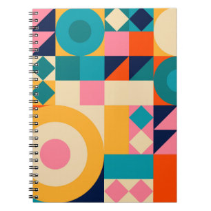 Geometry Minimalistic: Vintage Illustration Poster Notebook