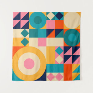 Geometry Minimalistic: Vintage Illustration Poster Tapestry