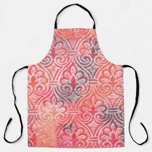 Geometry modern repeat pattern with texturesabstra apron