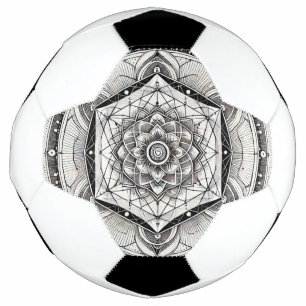 Geometry- Monochrome: Cosmic Precision Football