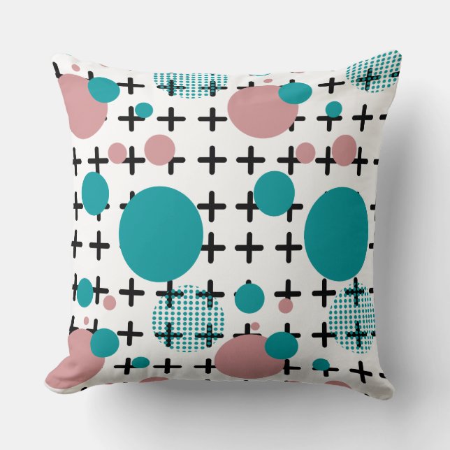 Geometry Pattern Graphic Cushion (Front)