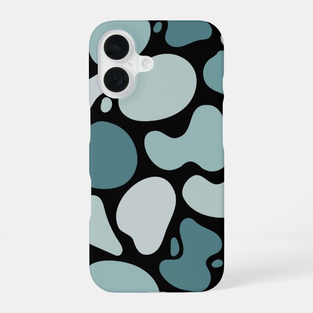 Geometry Pattern iPhone 16 Case (Back)