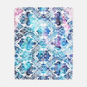 Geometry repeat pattern with texture backgroundabs fleece blanket